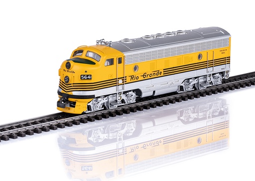 [MAR-30601] Märklin 30601 - Locomotive diesel  F7 "Rio Grande" - MFX DCC - Emballage Rétro - HO