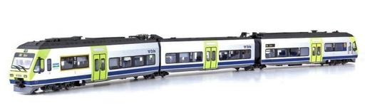 [LSM-17202 ACS] LS Models - 17202 ACS - Rame BLS RABe 525 010 Nina - "Gerzensee" (3 éléments) - AC+son - HO