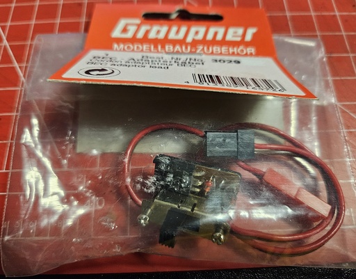 [GRA-3029] Graupner - Câble adaptateur BEC avec interrupteur