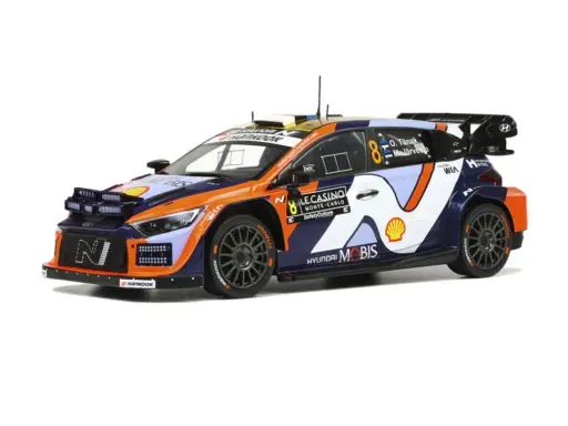 [IXO-RMC230B] IXO - Hyundai i20 Rally 1 - #8 - Tänak / Järveoja - Rallye Monte-Carlo 2025 - 1/18