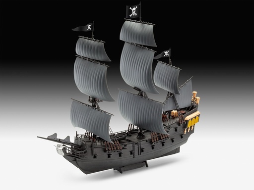 [REV-5499] Revell - Gift Set "Black Pearl" - Pirates des Caraïbes - La revanche de Salazar - Click System, sans collage - y.c. peintures - 26 cm long - 112 pièces - 1/150