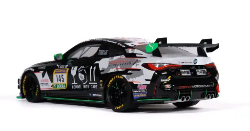[OT-1172] OttOmobile - BMW M4 (G82) GT4 - Black Cerny Motorsport - #145 - 1/18