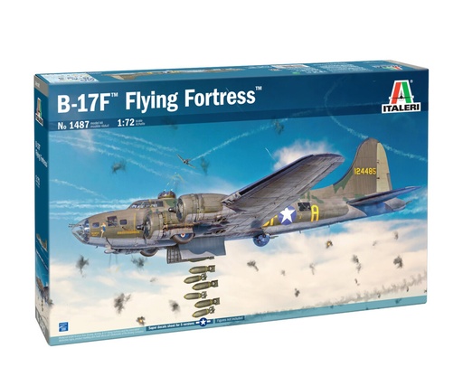 [ITA-1487] Italeri 1487 - US B-17F Flying Fortress - 1/72