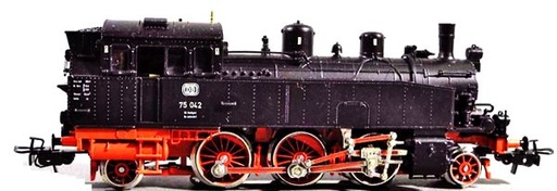 [MAR-3313] Märklin 3313 - Locomotive à vapeur  - BR 75 - 75 042 - HO