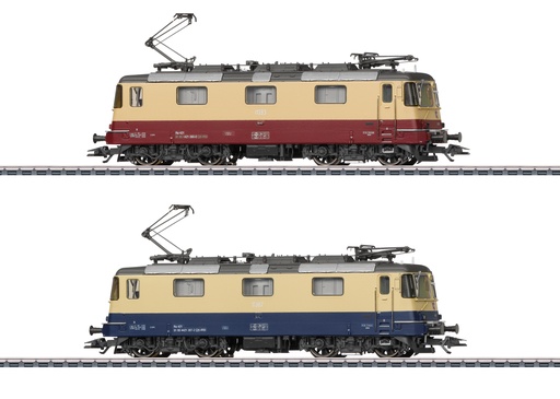 [MAR-37300] Märklin 37300 - Coffret 2 locomotives élecriques Re 421 - SBB-CFF-FFS - "HO"