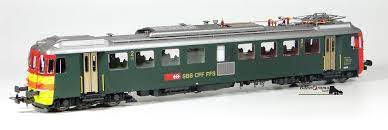 [LEM-1407] Lemaco 1407 Locomotive haute puissance CFF RBe 4/4 Seetal HO-012/2