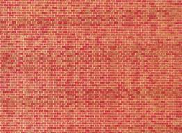 [FAL-222568] Faller 222568 - Panneau de mur en briques rouges N