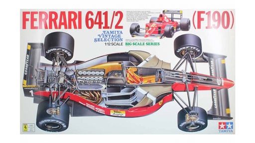 [TAM-12027] Tamiya Ferrari 641/2 (F190) - 1/12 Prost/Mansell Maquette