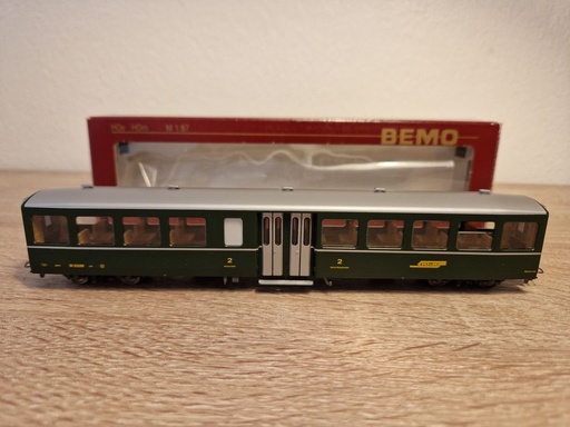 [BEM-3284 119] Bemo 3284 119 - Wagon voyageurs RhB B 2339 - HOm