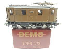 [BEM-1256 122] Bemo 1256 122 - Locomotive électrique RhB Ge 2/4 - Nr. 222 - HOm