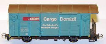 [BEM-2282 172] Bemo 2282 172 - Wagon container "Cargo Domocil" RhB - HOm