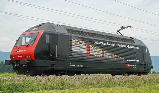 [HAG-280 - Lötschberg-Tunnel] HAG 280 - Locomotive Re 460 SBB "Lötschberg" - N° 460026-8 - HO