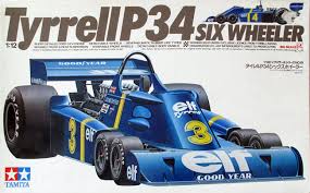 [TAM-1221] Tamiya 1221 - Tyrell P34 6 roues - Depailler/Scheckter - 1976 - 1/12