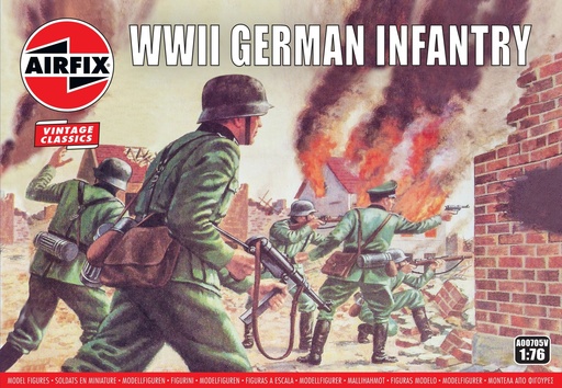 [AIR-A00705V] Airfix - Infanterie allemande de la Seconde Guerre mondiale - 1/76