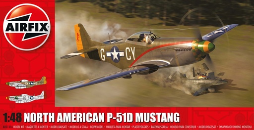 [AIR-A05131A] Airfix - Avion Mustang P-51D nord-américain - 1/48