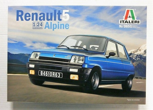 [ITA-3651] Italeri 3651 - Renault 5 Alpine - 1/24