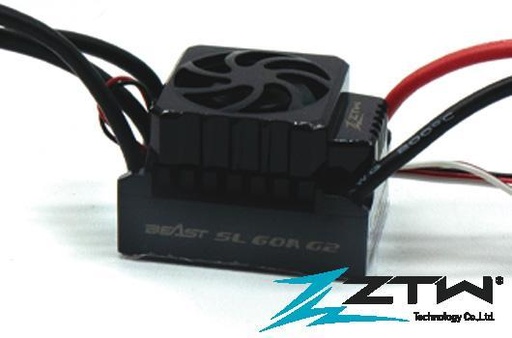 [HRC-ZTW4106023] ZTW - Beast SL - Variateur électronique brushless - 60A/390A - ESC 2G