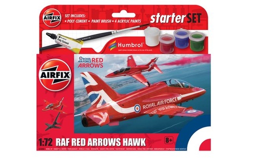 [AIR-A55105] Airfix - Starter Kit RAF Red Arrows Gnat - 1/72
