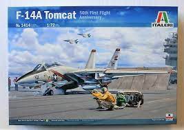 [ITA-1414] Italeri 1414 - Avion F-14A Tomcat Recessed Line Panels - 1/72
