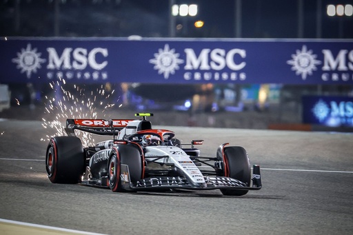 [SPA-SC8571] Spark - AlphaTauri AT04 Bahrain GP 2023 - Nyck de Vries - 1/43