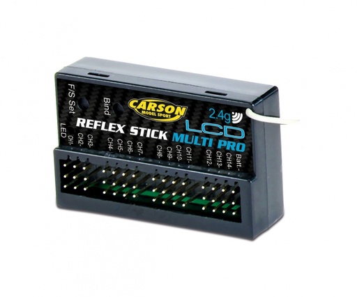 [CAR-501544] Carson 501544 - Récepteur Reflex Stick Multi Pro LCD 2.4