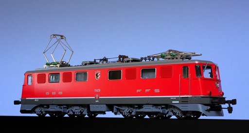 [HAG-124 Altdorf] HAG 124 - Locomotive Ae 6/6 (avec pilote) "Altdorf" - (SBB-CFF) - HO