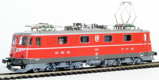 [HAG-128-Basel Stadt] HAG 128 - Locomotive Ae 6/6 (avec pilote) "Basel Stadt" - (SBB-CFF) - HO