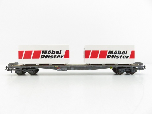 [HAG-39-Pfister] HAG 395 - SBB Wagon container fermé "Möbel Pfister" - DC - HO