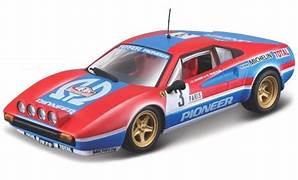 [BUR-1836304-R] Burago - Ferrari 308 GTB - J. C. Andruel "Biche" - 1982 - 1/43