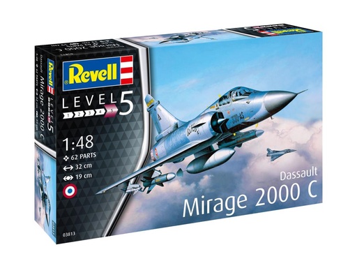 [REV-03813] Revell 03813 - Mirage 2000 Dassault - 1/48 - 19.0 cm envergure