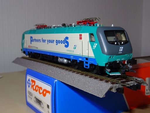 [ROC-43824] Roco 43824 - Locomotive électrique E 412 008 - SBB - "Cargo Partners for your goodS" - (DC) - HO