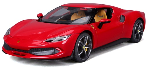 [BUR-1816018-R] Burago - Ferrari 296 GTB - Rosso Corsa -1/18 