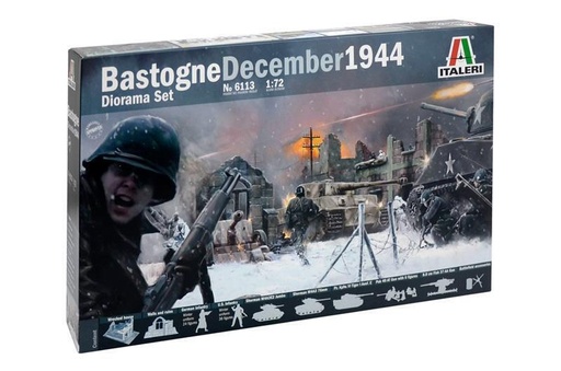 [ITA-6113] Italeri 6113 - Diorama Set - Bastogne December 1944 - 1/72  