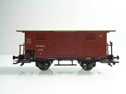[MAR-4885] Märklin 4885 - Wagon de marchandises couvert - Württemberg - 22 235 - HO   