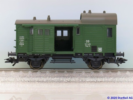 [MAR-4889] Märklin 4889 - Train de marchandises Wagon d'accompagnement - DB - HO    