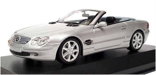 [MAX-940 031030] Mercedes SL-Class 2001 cabriolet Gris métal