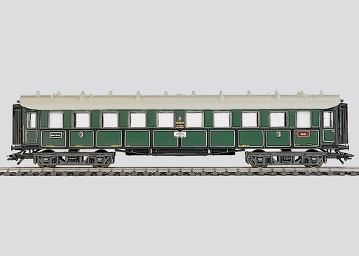 [MAR-41351] Märklin 41351 - Voiture de train rapide - 3ème classe - Modèle réel : CCü. des Chemins de fer Royaux Bavarois (K.Bay.Sts.B.) - HO   