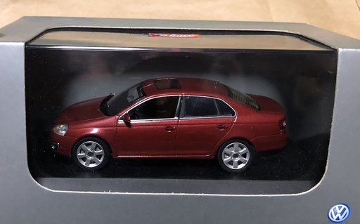 [SCH-Jetta] Schuco 826905110 - VW Jetta - Rouge foncée Métallisée - 1/43 