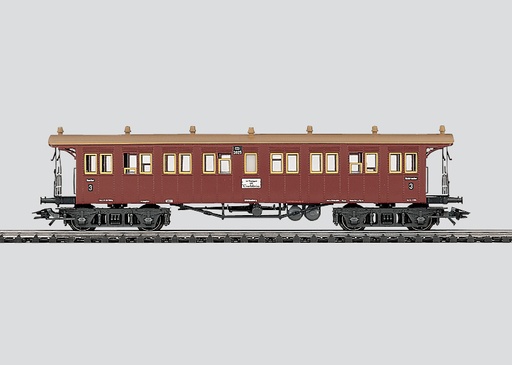 [MAR-42131] Märklin 42131 - Wagon à plate-forme pour trains rapides - 3ème classe - (K.W.St.E.) - HO 