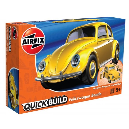 [AIR-J6023] Airfix - Volkswagen Beetle - Jaune- QuickBuild 
