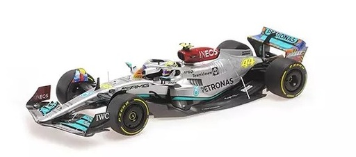 [MIN-417222544] Minichamps - Mercedes-AMG Petronas Formula One Team F1 W13 E Performance - Miami GP 2022 - L. Hamilton - 1/43