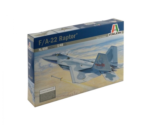 [ITA-510000850] Italeri 850 - Avion F-22 Raptor Kit 1/48