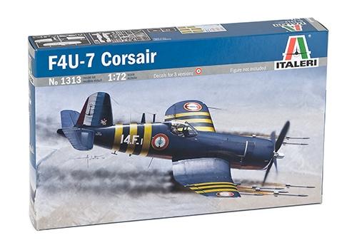 [ITA-510001313] Italeri 1313 - Avion F4U-7 Corsair Kit - 1/72