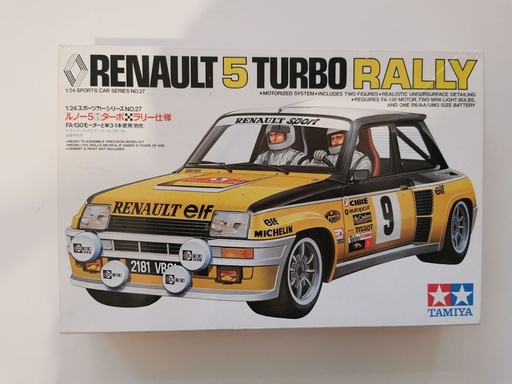 [TAM-24027] OKAZ - Tamiya 24027 - Renault 5 Turbo Rally - #9 - 1/24    