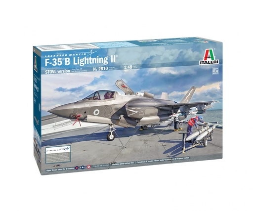 [ITA-510002810] Italeri Avion F-35B Lightning II Kit 1/48