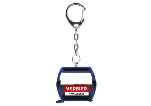 [JC-80172-1SW] JC 80172-1s - Porte-clés Cabine Omega V "Verbier" - Noire - 1/87 