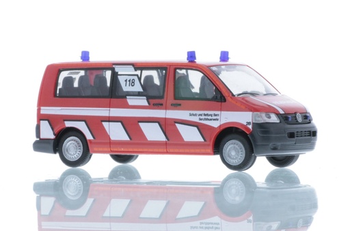 [RIE-51941] Rietze 51941 - Volkswagen T5 - "Pompiers de Berne" - CH - 1/87   