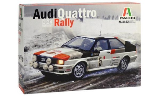 [ITA-510003642] Italeri 3642 - Audi Quattro Rally - 1/24