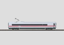 [MAR-87711] Mini-Club 87711 - Voiture voyageurs intermédiaire de l'ICE 3 (avec pantographe) - 2ème classe - DB -  "Z"    