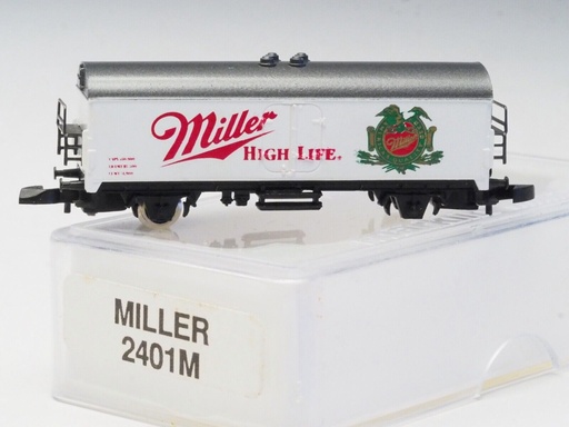 [MAR-2401M] Mini-Club 2401M - Wagon Marchandises Miller "High Life" - DB - "Z"  
